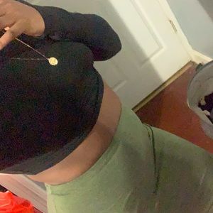 Forever 21 Olive Green Skirt